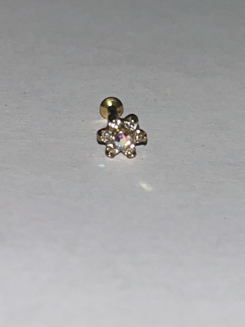 Titanium earring
